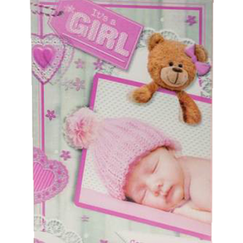 כרטיס ברכה it's a girl